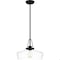 Quoizel Haven 1-Light Matte Black Pendant QP5584MBK - alternate 1